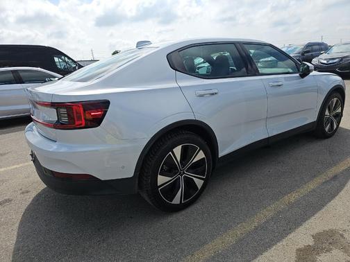 Snow Metallic 2023 Polestar 2 Long Range Single Motor