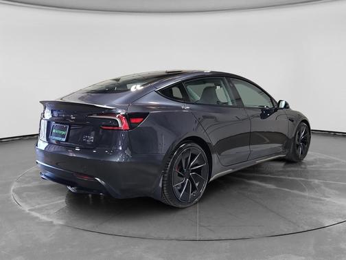 Stealth Grey 2024 Tesla Model 3 Performance