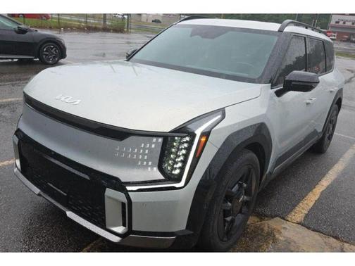 Ivory Silver 2024 Kia EV9 GT-Line