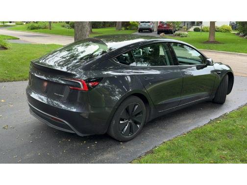 Stealth Grey 2025 Tesla Model 3 Long Range