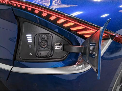 Yacht Blue 2023 Kia EV6 Wind