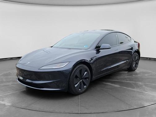 Stealth Grey 2025 Tesla Model 3 Long Range