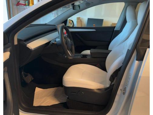 Pearl White Multi-Coat 2023 Tesla Model Y Long Range Dual Motor All-Wheel Drive