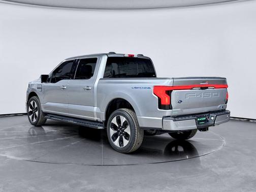 Iconic Silver Metallic 2023 Ford F-150 Lightning Platinum