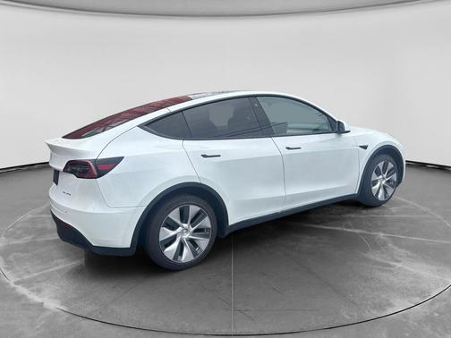Pearl White Multi-Coat 2020 Tesla Model Y Long Range