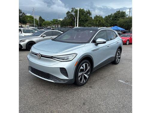 Scale Silver Metallic 2021 Volkswagen ID.4 Pro S