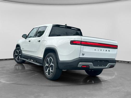 Glacier White 2023 Rivian R1T Adventure