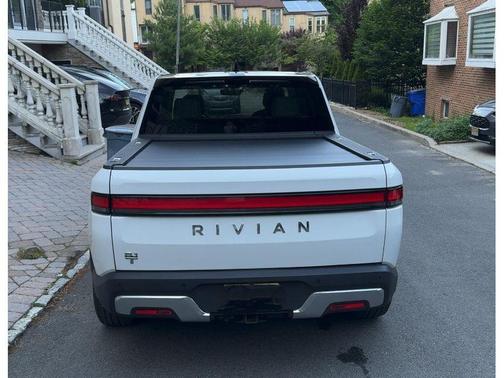 Glacier White 2023 Rivian R1T Adventure