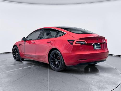 Red Multi-Coat 2022 Tesla Model 3 Performance