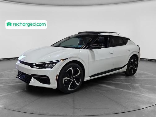 Snow White Pearl 2024 Kia EV6 GT-Line