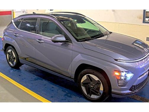 Meta Blue Pearl 2024 Hyundai KONA EV Limited