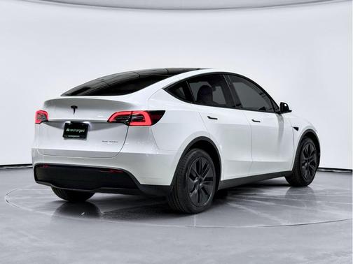 Pearl White Multi-Coat 2025 Tesla Model Y Long Range