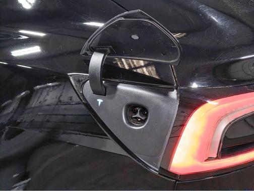 Solid Black 2025 Tesla Model 3 Long Range