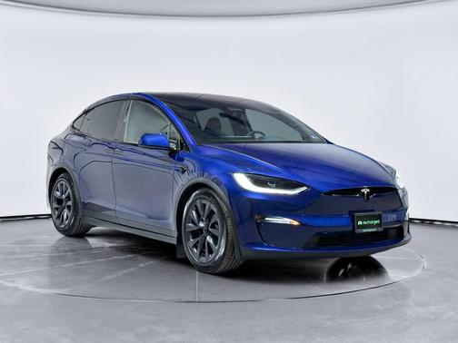 Deep Blue Metallic 2024 Tesla Model X Base