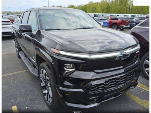 Black 2025 Chevrolet Silverado EV Max Range RST