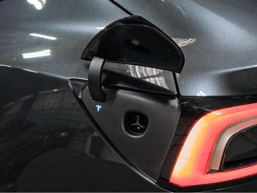 Stealth Grey 2025 Tesla Model 3 Long Range