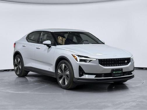 Snow Metallic 2023 Polestar 2 Plus