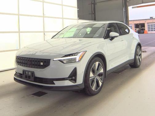 Snow Metallic 2023 Polestar 2 Plus