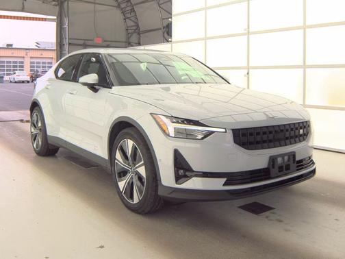 Snow Metallic 2023 Polestar 2 Plus