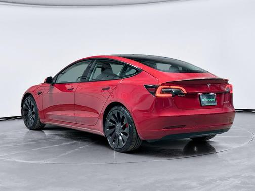Red Multi-Coat 2023 Tesla Model 3 Performance