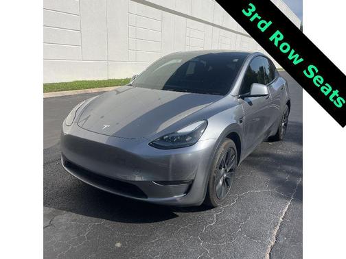 Stealth Grey 2025 Tesla Model Y Long Range