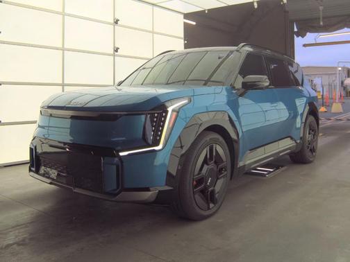 Ocean Blue 2024 Kia EV9 GT-Line