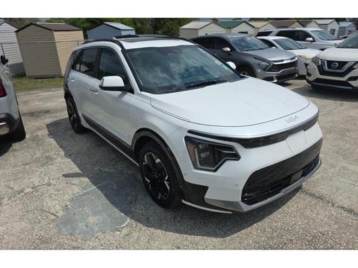 Snow White Pearl 2023 Kia Niro EV Wave