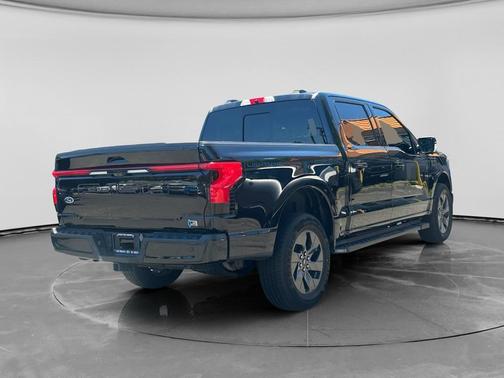 Agate Black Metallic 2023 Ford F-150 Lightning LARIAT