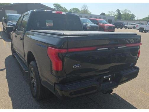 Agate Black Metallic 2023 Ford F-150 Lightning LARIAT