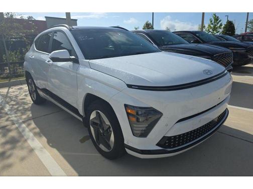 Atlas White 2024 Hyundai KONA EV Limited