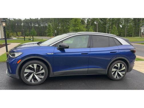 Dusk Blue Metallic/Black Roof 2021 Volkswagen ID.4 1st Edition