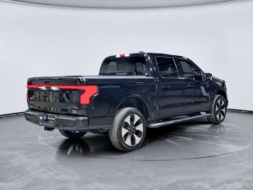 Agate Black Metallic 2023 Ford F-150 Lightning Platinum