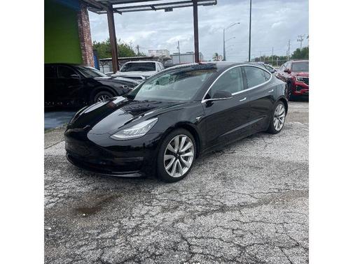 Solid Black 2018 Tesla Model 3 Long Range