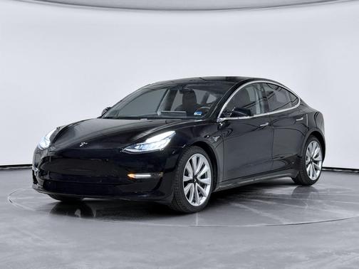 Solid Black 2018 Tesla Model 3 Long Range