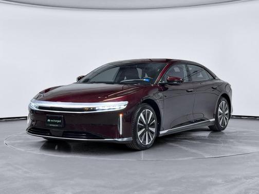 Zenith Red Metallic 2023 Lucid Air Pure