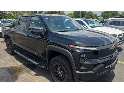 Black 2024 Chevrolet Silverado EV Work Truck