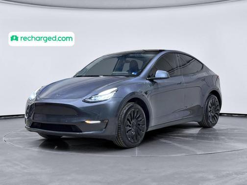 Midnight Silver Metallic 2020 Tesla Model Y Long Range
