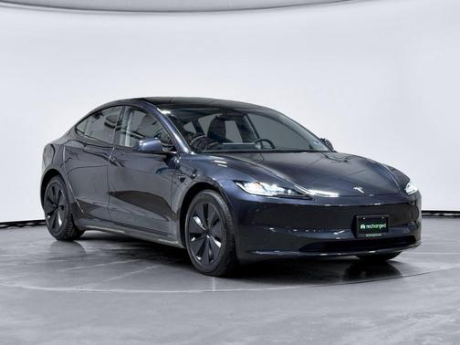 Stealth Grey 2025 Tesla Model 3 Long Range