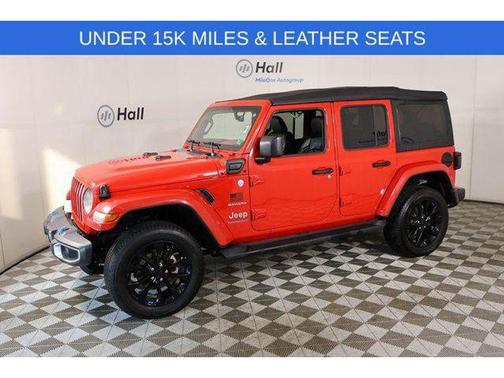 Firecracker Red Clearcoat 2023 Jeep Wrangler 4xe Sahara SUV