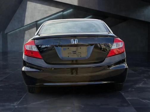 Crystal Black Pearl 2012 Honda Civic LX