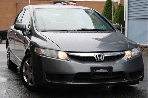 Alabaster Silver Metallic 2009 Honda Civic LX