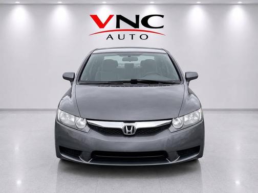 Alabaster Silver Metallic 2009 Honda Civic LX Sedan