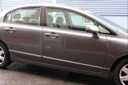 Alabaster Silver Metallic 2009 Honda Civic LX
