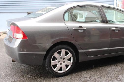 Alabaster Silver Metallic 2009 Honda Civic LX