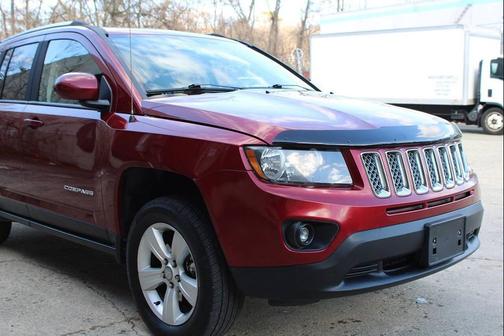 Deep Cherry Red Crystal Pearl Coat 2014 Jeep Compass Latitude