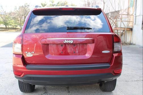 Deep Cherry Red Crystal Pearl Coat 2014 Jeep Compass Latitude