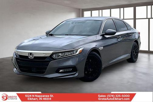 Silver 2018 Honda Accord Sport
