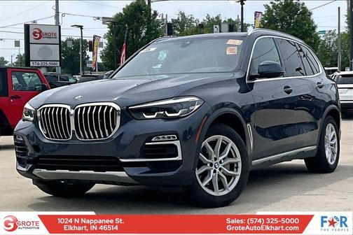 Arctic Gray Metallic 2021 BMW X5 xDrive40i