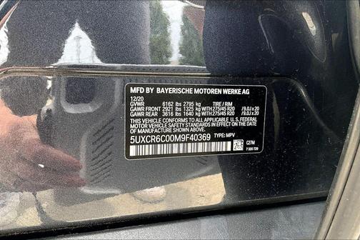 Arctic Gray Metallic 2021 BMW X5 xDrive40i