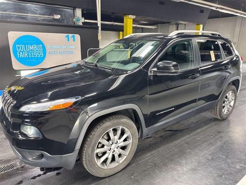 Diamond Black 2018 Jeep Cherokee Limited